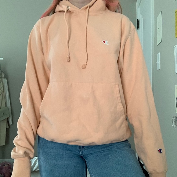 champion salmon sweatshirt